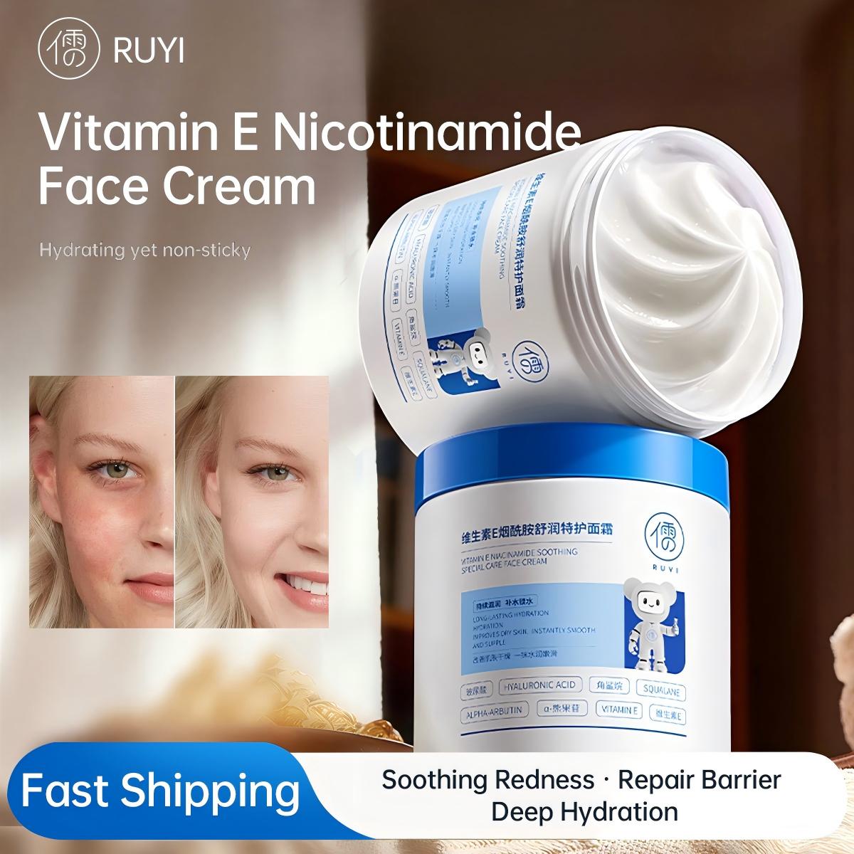 Skincare Niacinamide - Creme Facial Ruyi com Vitamina E