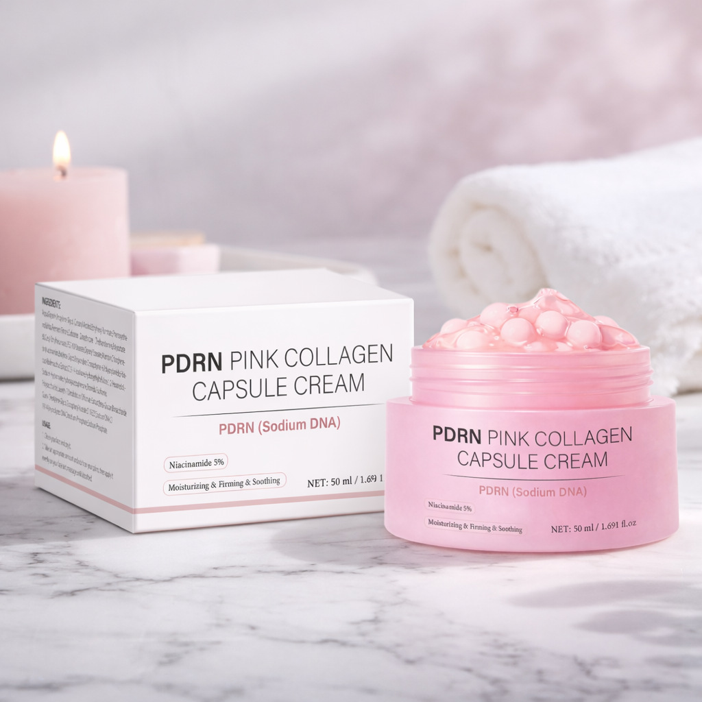 Skincare Glow Glowing - Creme de colágeno em cápsulas de