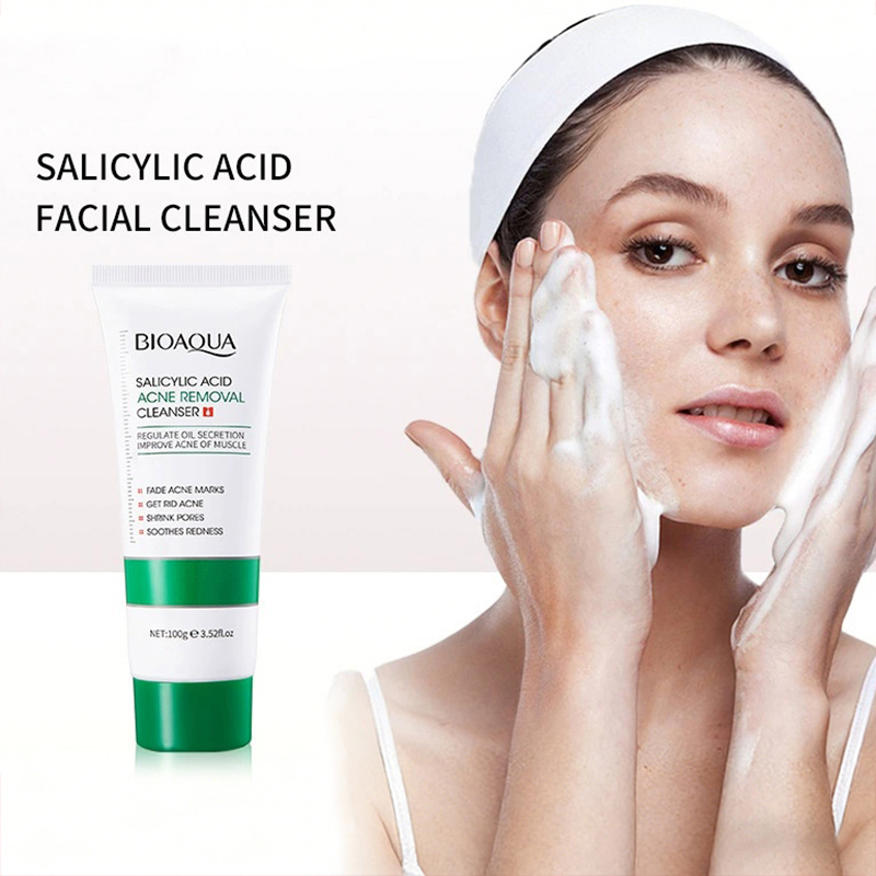 Salicylic Acid Cleanser - BIOAQUA Limpador Facial com Ácido Salicílico