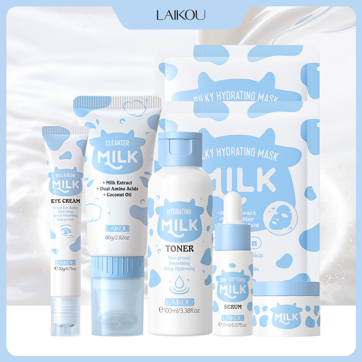 Skincare Glow Glowing - Conjunto de Cuidados com a Pele