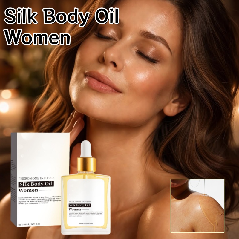 Skincare Niacinamide - Óleo Corporal de Seda, Hidratação Firme,