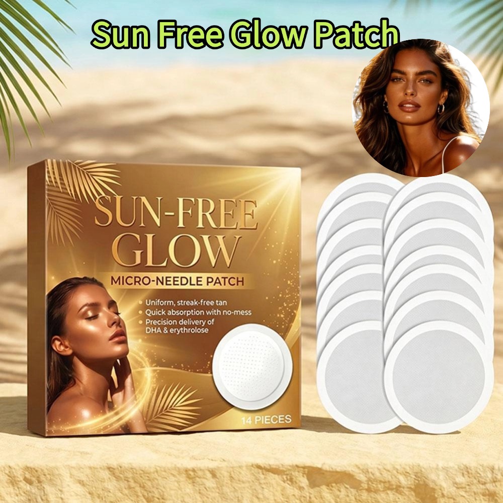 Skincare Glow Glowing - 14 Adesivos de Bronzeamento Sem Sol