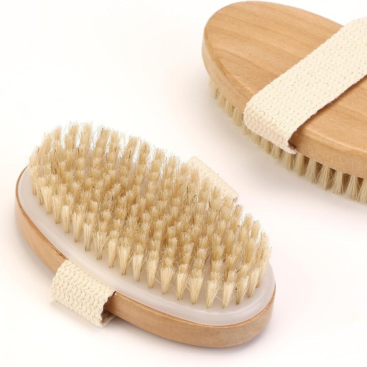 Skincare B Erl - Escova corporal de cerdas de madeira,