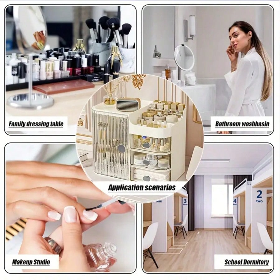 Organizador de Maquiagem de Gr - Skincare B Erl avaliação e preço