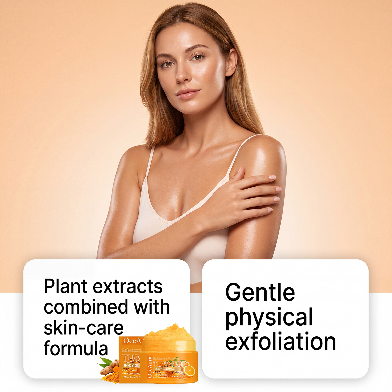 Esfoliante Corporal de Cúrcuma - Skincare Glow Glowing avaliação e preço