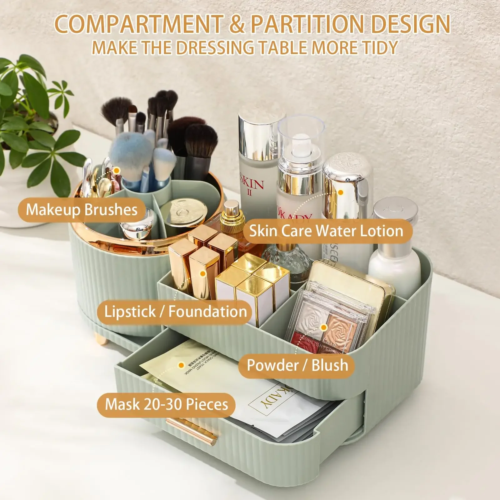Suporte de pincel de maquiagem - Skincare B Erl avaliação e preço