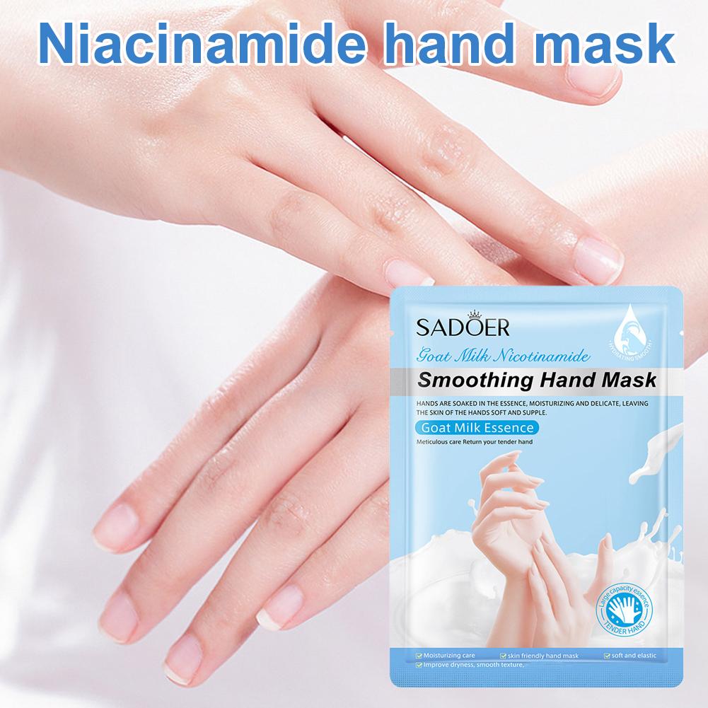 Máscara de mãos e pés de niaci - Skincare Niacinamide avaliação e preço