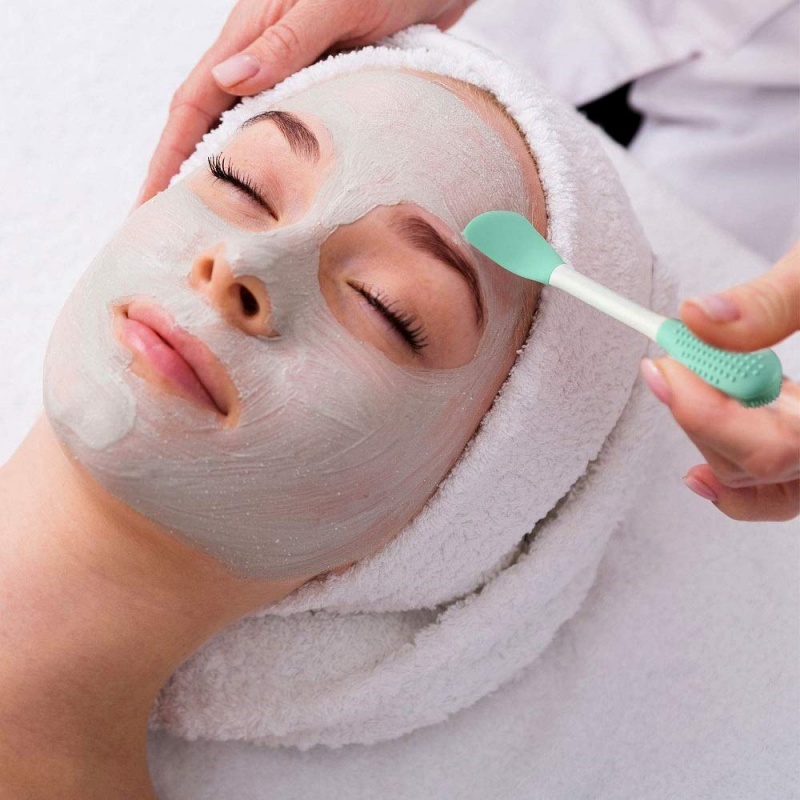 8/2 pces escova de máscara fac - Skincare B Erl avaliação e preço