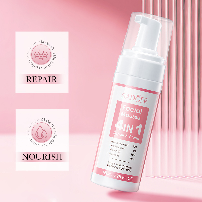 SADOER 4 em 1 Mousse Facial Es - Salicylic Acid Cleanser avaliação e preço