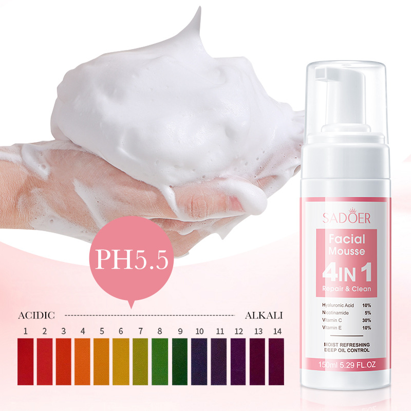 SADOER 4 em 1 Mousse Facial Es - Salicylic Acid Cleanser avaliação e preço